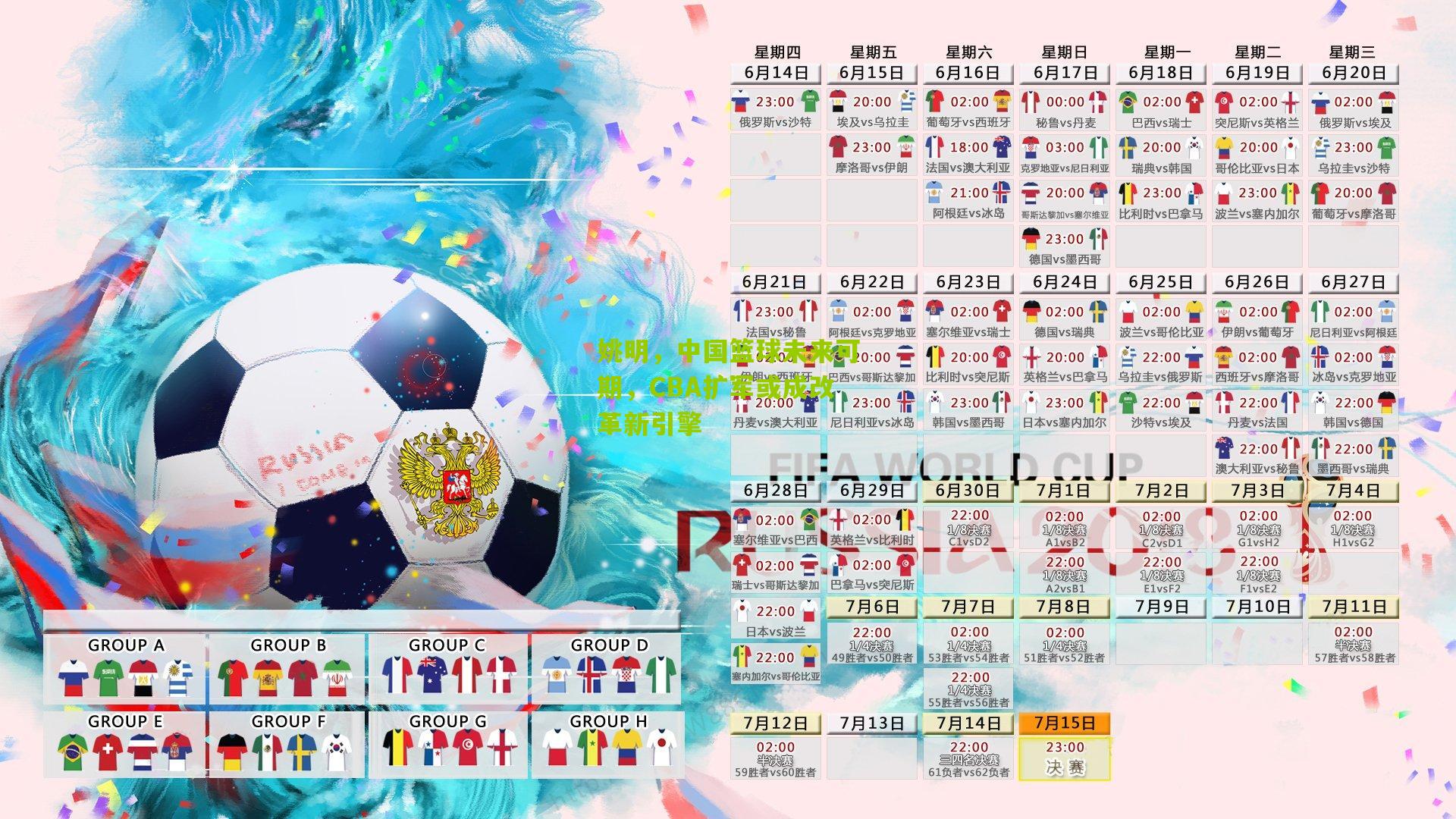 姚明，中国篮球未来可期，CBA扩军或成改革新引擎